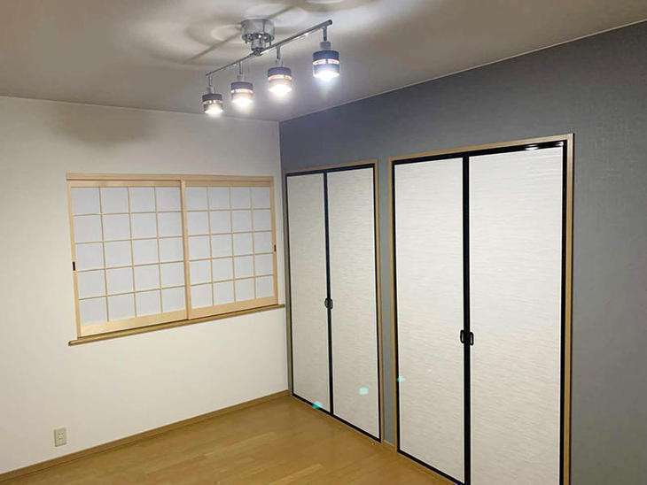 洋室に障子・戸襖を取り付けました！和洋折衷で雰囲気も素敵です！【野洲店】野々下
