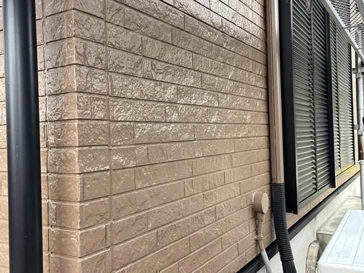 外壁塗装しました。もうすぐ完成です！【湖東湖北店】世良