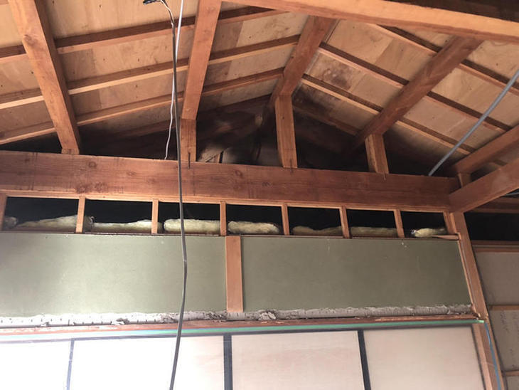和室の解体工事中です！【湖東湖北店】堀　