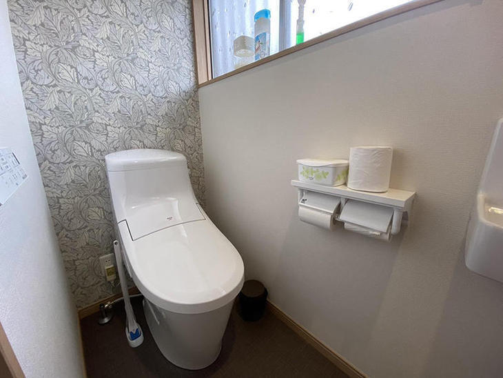 タイルからクロス仕上げにリフォームしました。【水口店】太田