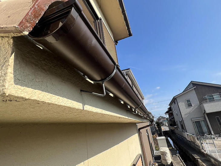 樋の交換を行いました！【野洲店】久保田・大霜