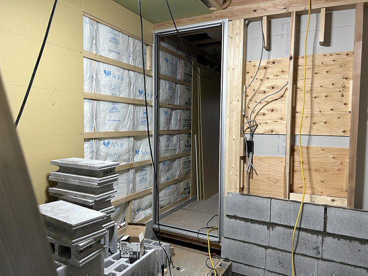 サッシをつけました（野洲店）中村