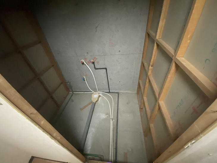 マンションのリフォームをしています。ユニットバスの解体を行いました！【瀬田店】田代・村尾