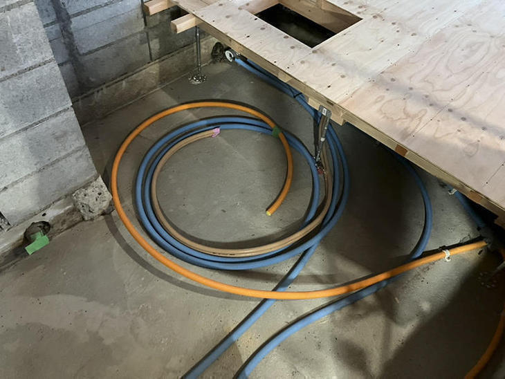 配管仕込み工事完了しました！【湖東湖北店スタッフ】