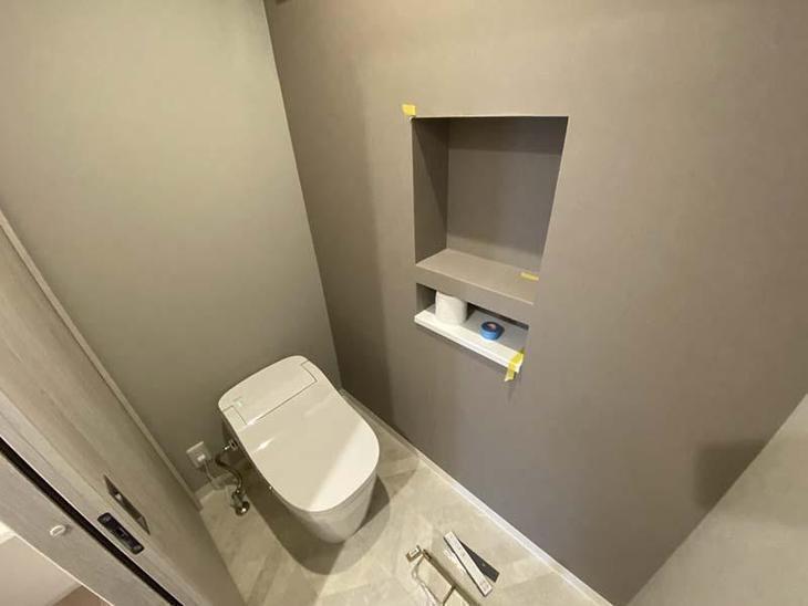 トイレの交換工事完了しました！Panasonicのアラウーノです！【湖東湖北店スタッフ】
