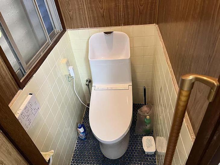 トイレの交換工事を行いました！【野洲店スタッフ】