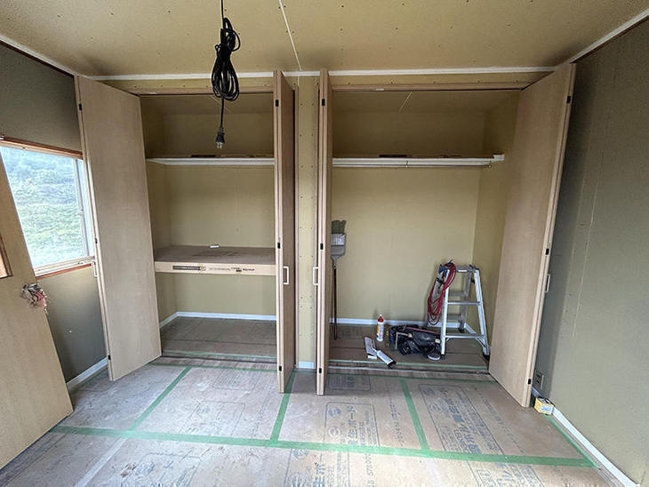 室内の幅木をつけました【野洲店スタッフ】