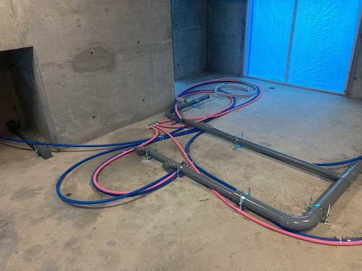 新しい配管の工事を行なっています！【野洲店スタッフ】