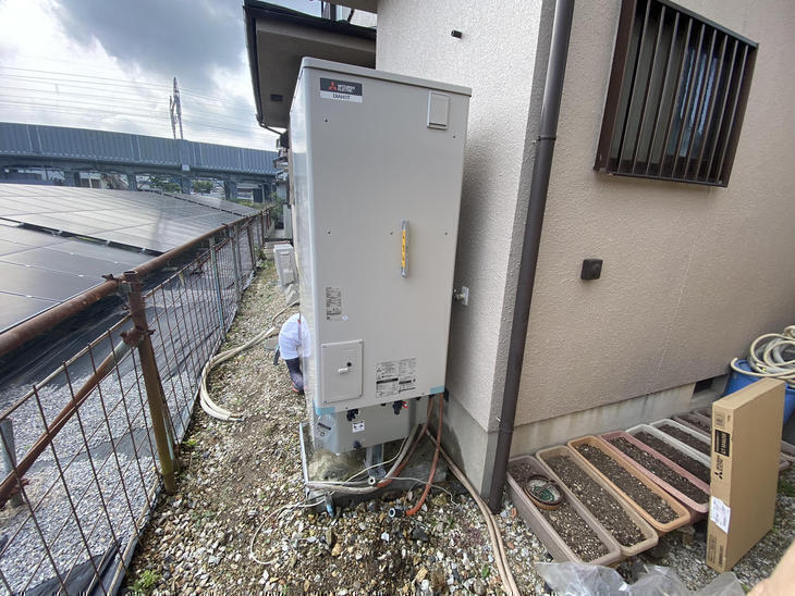 新規エコキュートを設置しました！【湖東湖北店】山中・村島