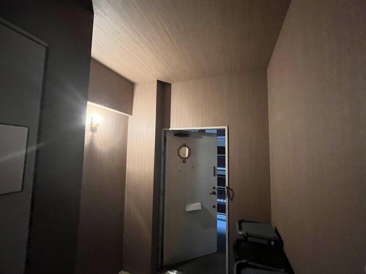 マンションのクロスの貼り替え工事を行いました！落ち着いた雰囲気でとてもおしゃれになりました！【野洲店スタッフ】