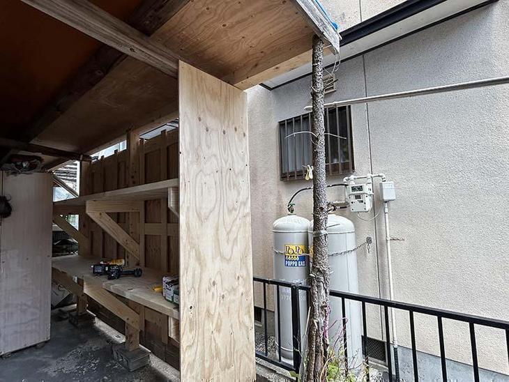 棚をつけました。たくさん収納できます【野洲店スタッフ】