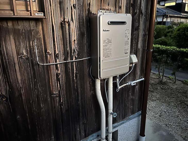 給湯器の交換工事を行いました！【野洲店スタッフ】
