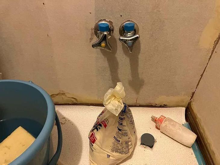 洗面台を撤去しました！【湖東湖北店スタッフ】