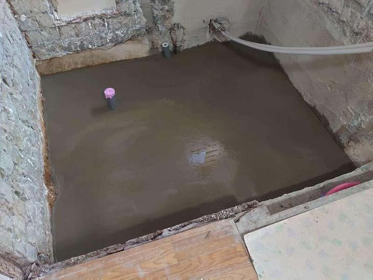 土間打ち工事をしました！【湖東湖北店スタッフ】