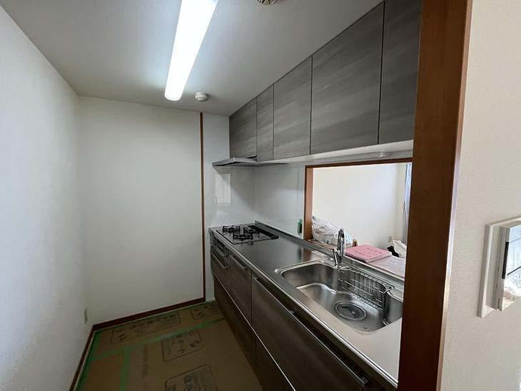 キッチン交換を行いました！クリナップ・ラクエラという商品です！【野洲店スタッフ】