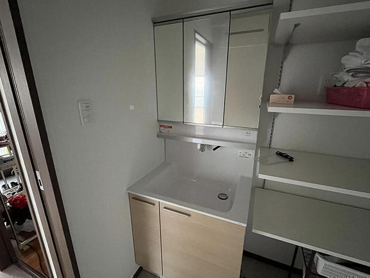 新しい洗面化粧台をつけました！TOTOオクターブです！【野洲店スタッフ】