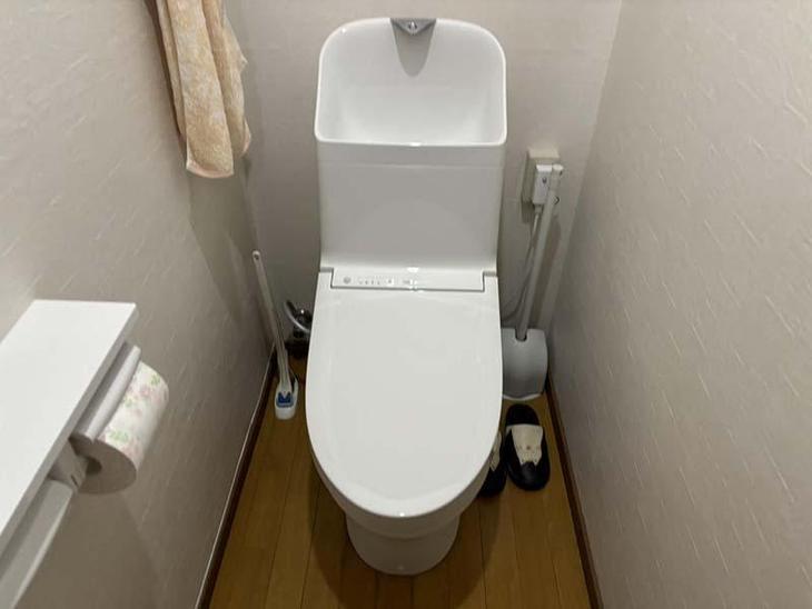 トイレを新しく交換しました！節水効果も高く省エネ効果もあります。【瀬田スタッフ】