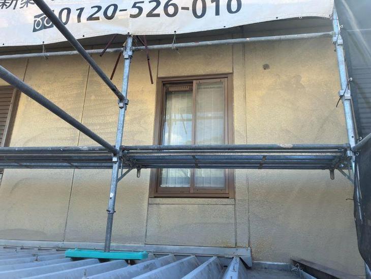 塗装前のバイオ洗浄が終わりました！水だけでは取れない汚れをバイオの力で根こそぎ分解します！【湖西店スタッフ】