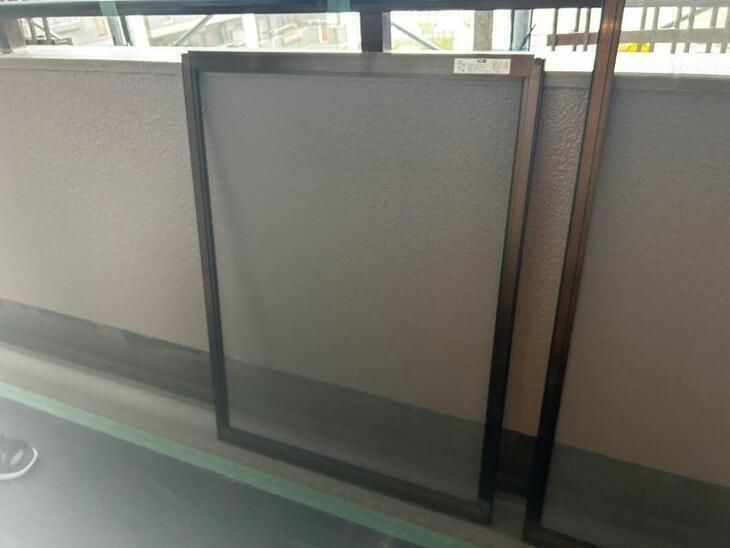 網戸を24メッシュのものに張り替えました。虫対策になります！【湖西店スタッフ】