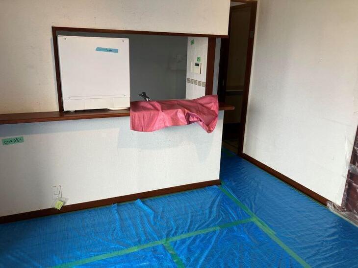 キッチンの解体工事を行っています！【野洲店スタッフ】