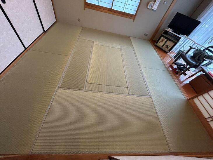 畳を表替えをしました。適したメンテナンスをすることで、畳を長持ちさせることができます！【湖西店スタッフ】