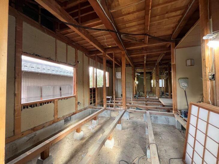 解体工事が進んでいます。あと少しで完了です！【八日市店スタッフ】