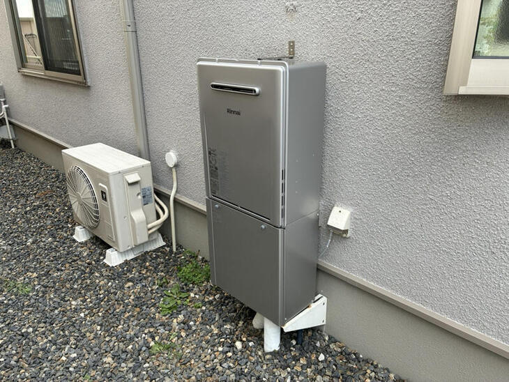 エコジョーズの交換工事無事完了しました！お施主様の笑顔を見る事ができてよかったです！【野洲店スタッフ】