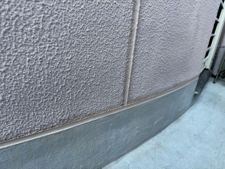 この外壁は特に防水が大事になります。しっかりと丁寧に仕上げていきます。【野洲店スタッフ】