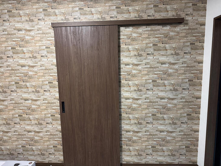 建具色との相性も良くかっこよく仕上がりました【野洲店スタッフ】