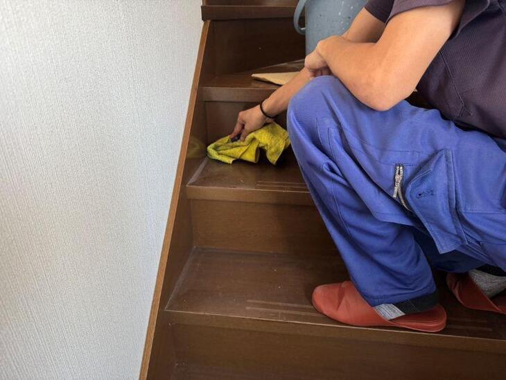 お引き渡し前の美装です。ピカピカにしてもらいます！【野洲店スタッフ】