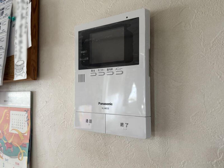 新しいインターフォンにすることで画質や音質がクリアになり、防犯対策にも！【湖西店スタッフ】