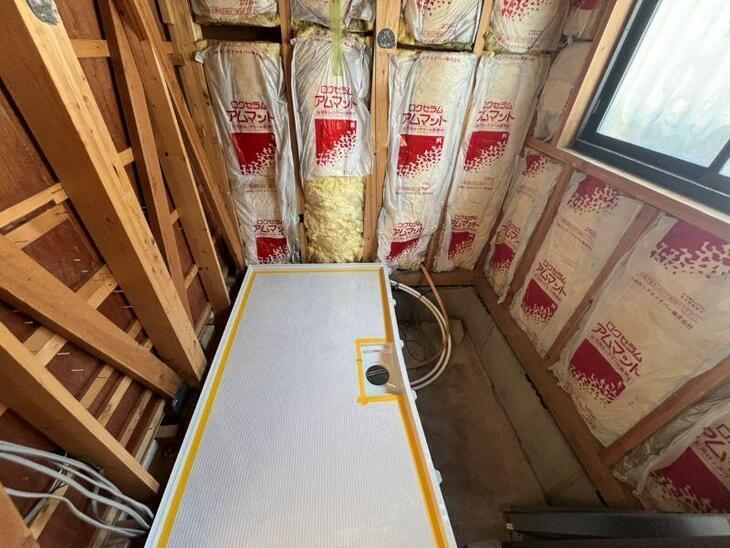 これからユニットバスを組み立てていきます！【野洲店スタッフ】