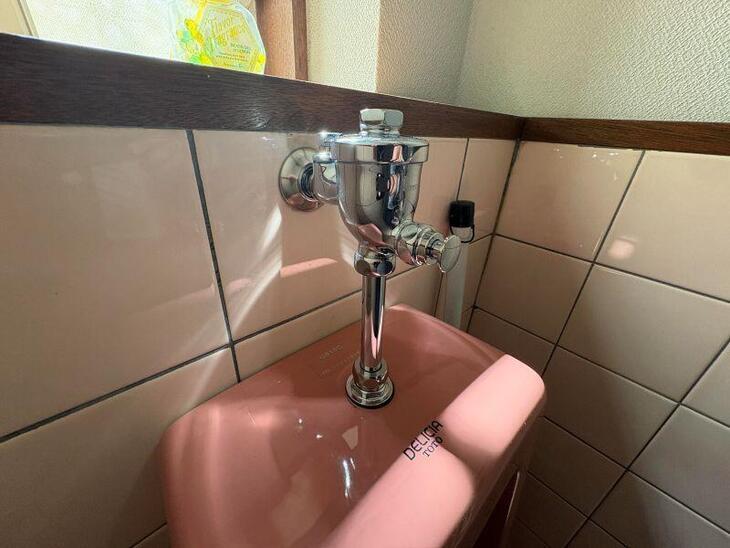 小便器のフラッシュバルブを交換しました！【湖西店スタッフ】