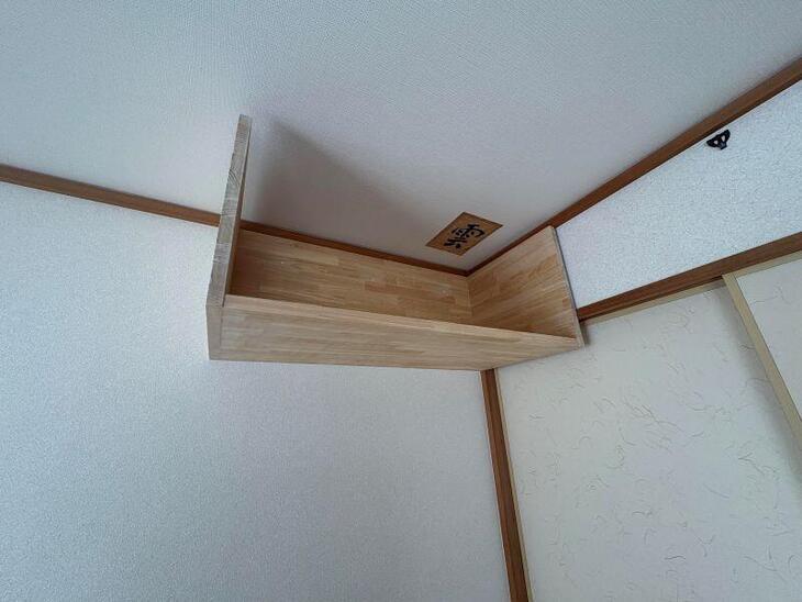 神棚を手作りで施工させていただきました！空間やご要望に合わせて、造作しています。【湖西店スタッフ】