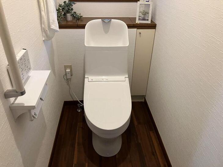 2階のトイレが水漏れしていたためTOTOのZJ2を取付しました。【瀬田店スタッフ】