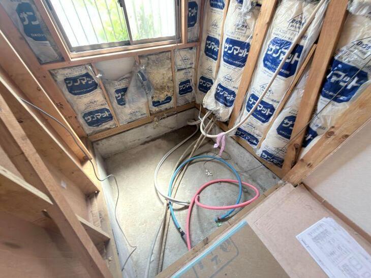 お風呂交換の解体作業後になります！【彦根店スタッフ】