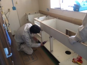 ｷｯﾁﾝ　解体中