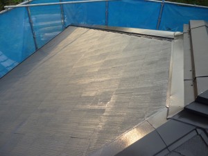 屋根塗装後