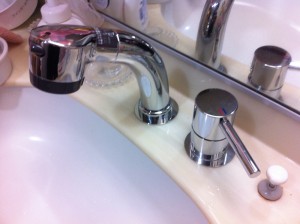 AFTER　洗面化粧台の水栓