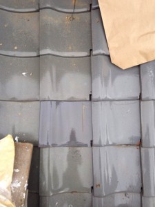 破損瓦施工完了