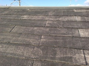 屋根　洗浄後