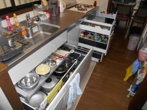 奥のものまで楽々取り出せます