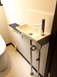 AFTER　すっきりした手洗い器