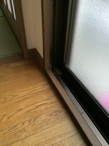 AFTER　結露で色が変わっていたところを塗装しました