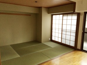 AFTER　間仕切壁を撤去しました