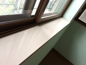 AFTER　枠は塗装しました