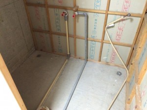 お風呂の解体が終わりました。