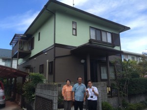 お客様との記念写真