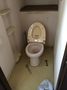 ?@ﾄｲﾚをばらしていきます