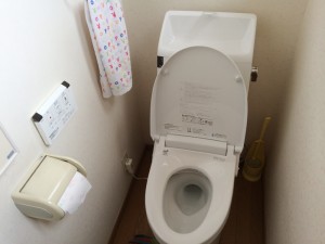 完成　LIXILｱﾒｰｼﾞｭZｼｬﾜｰﾄｲﾚﾘﾄｲﾚ